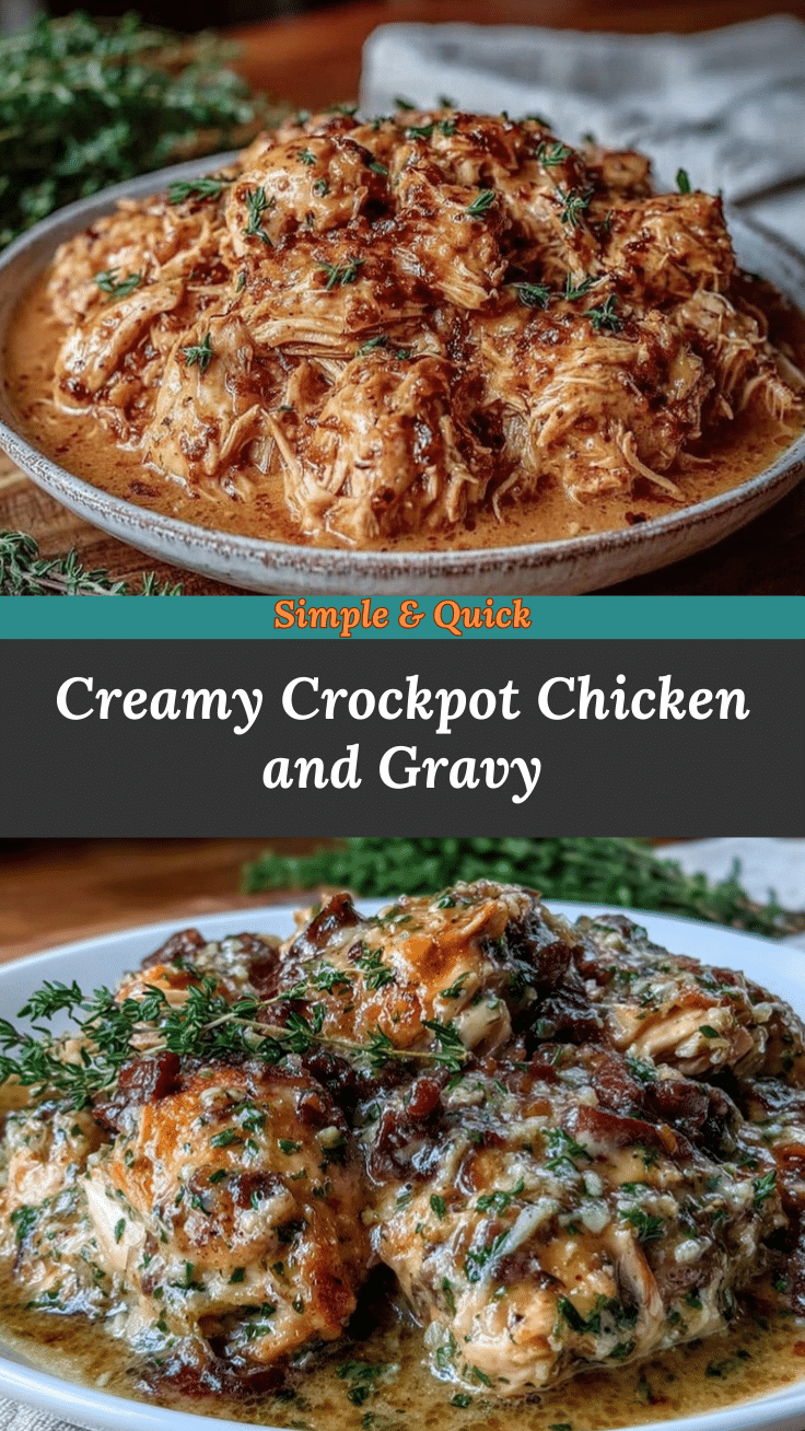 cozy crockpot chicken and gravy recipe recipe