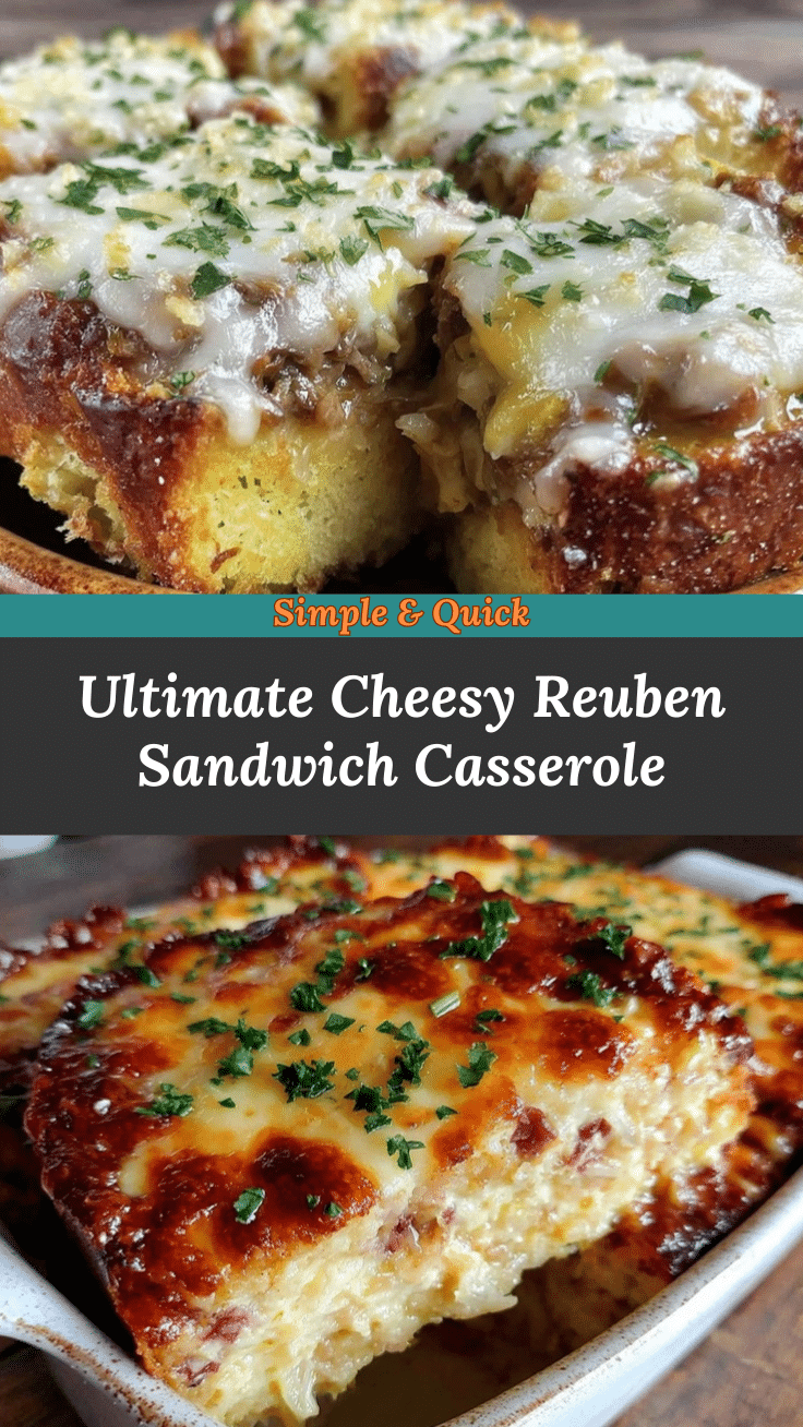Cozy Reuben Sandwich Casserole recipe