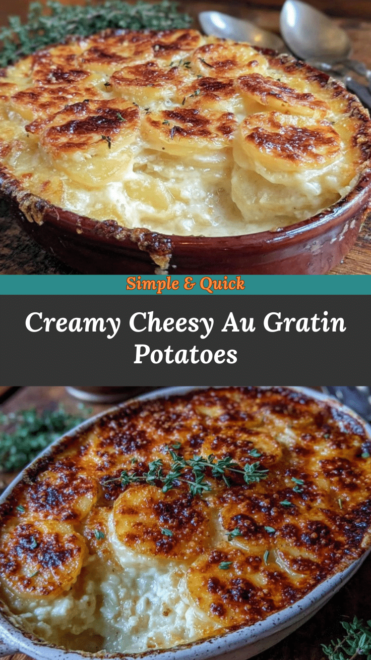 creamy au gratin potatoes recipe