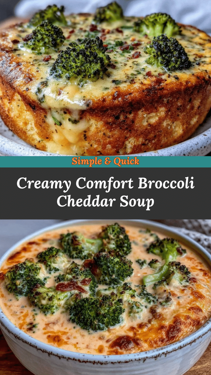creamy broccoli cheddar soup recipe