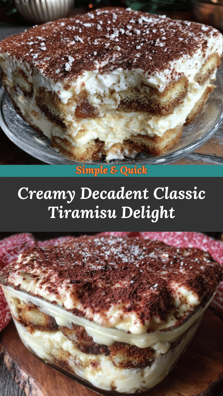 creamy classic tiramisu recipe recipe
