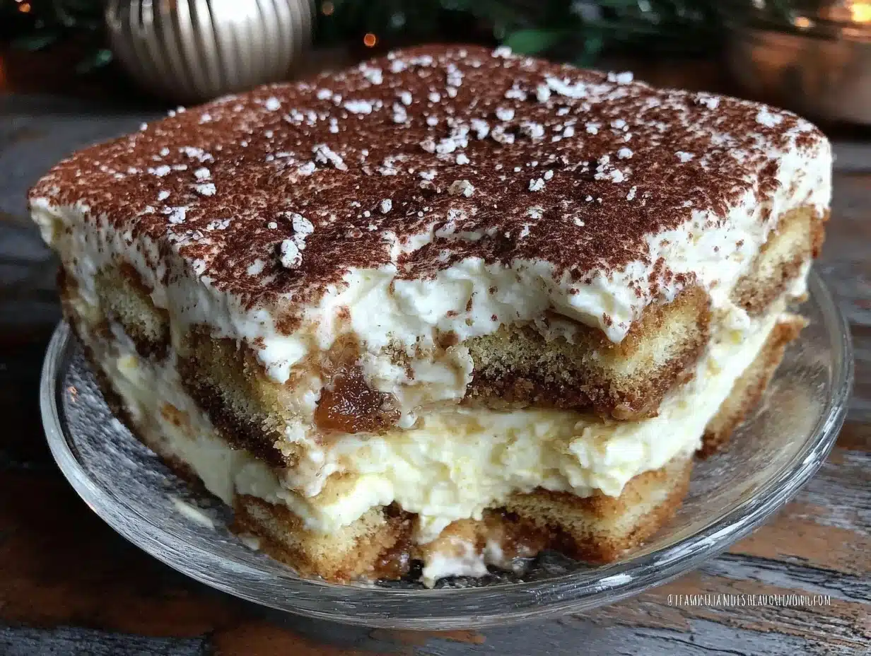 creamy classic tiramisu recipe - featured image