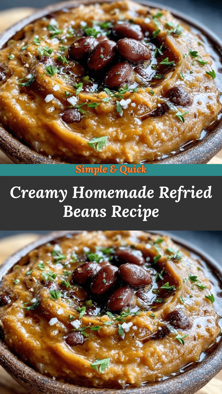 creamy refried beans recipe