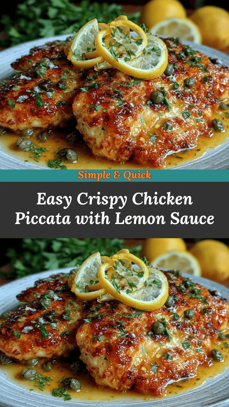 crispy chicken piccata recipe