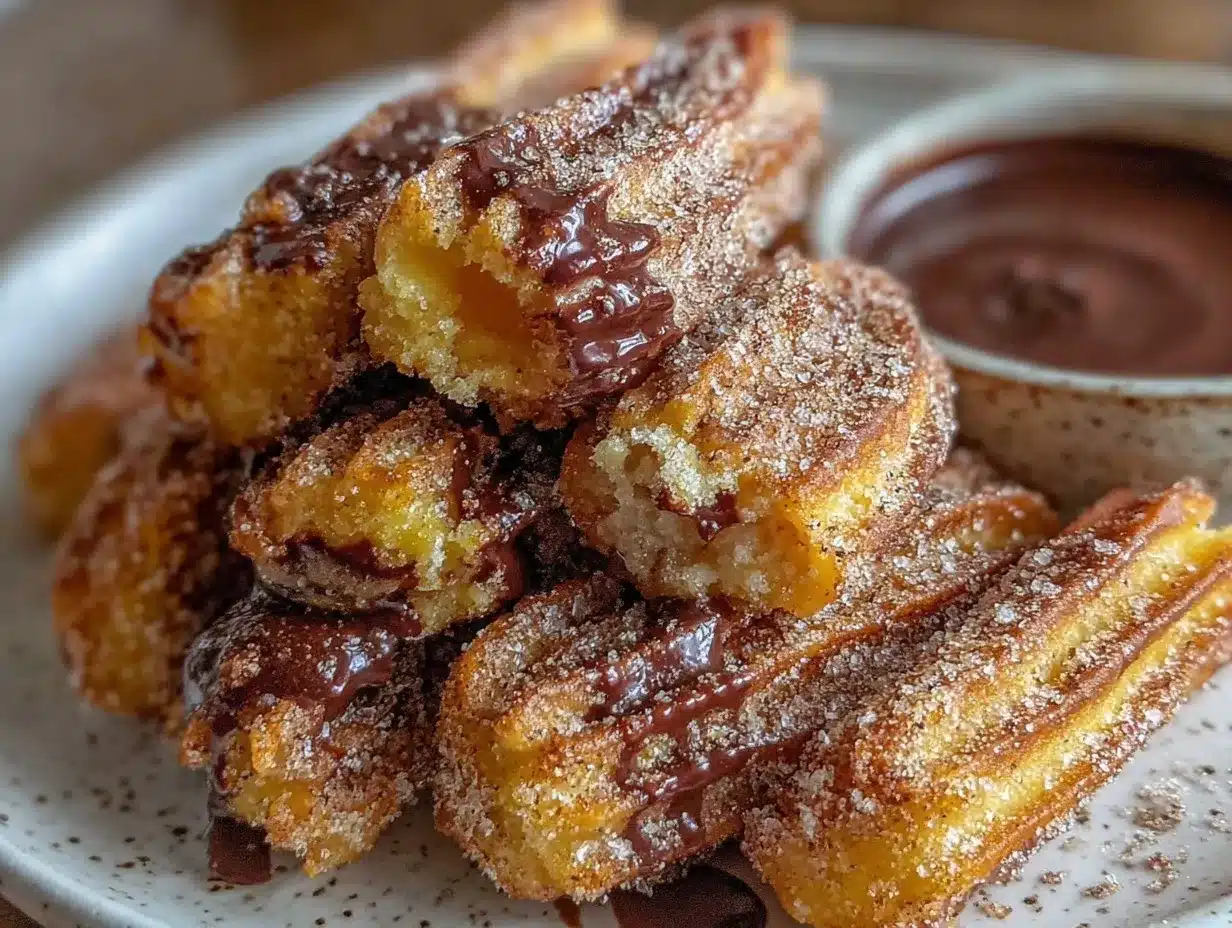 crispy churros recipe preparation steps