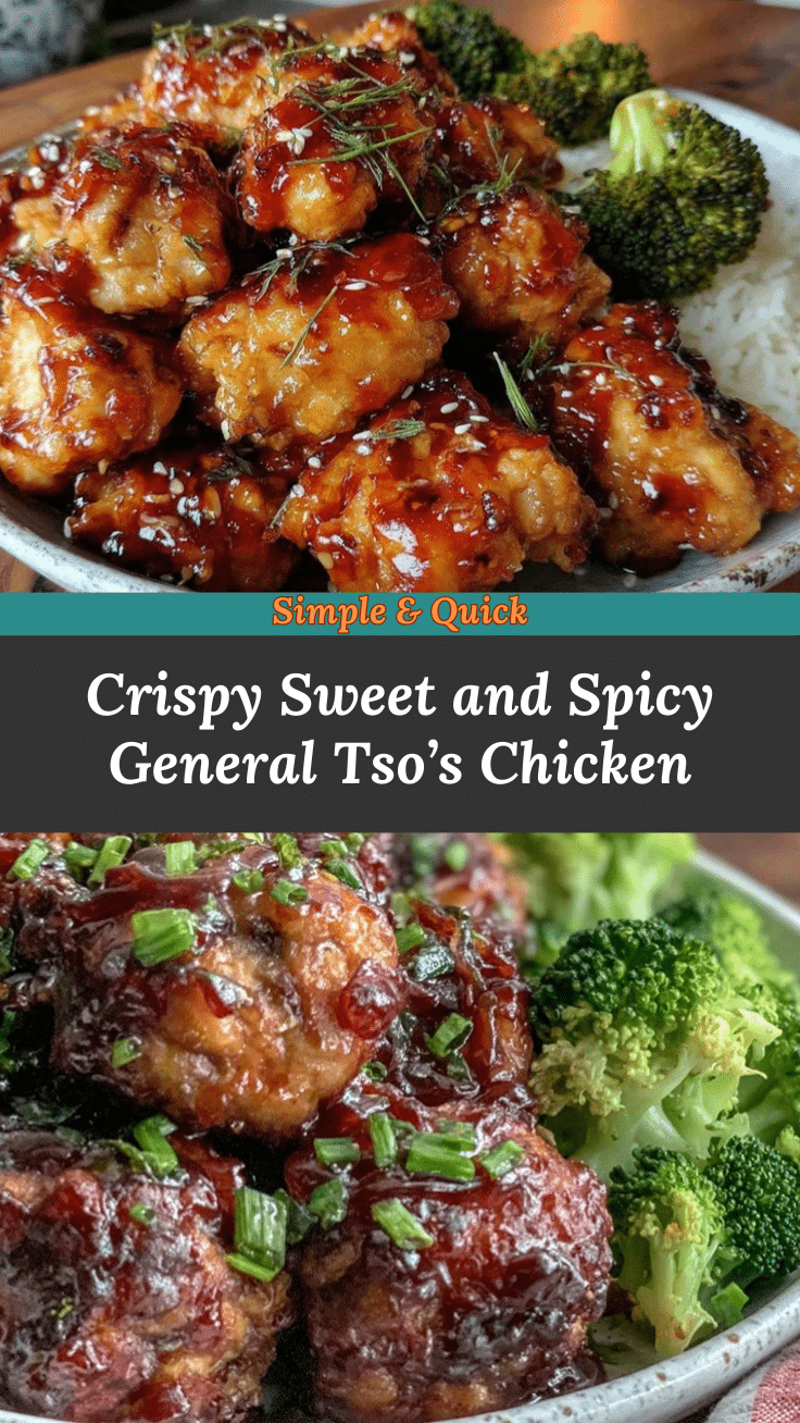 Crispy General Tso’s Chicken recipe
