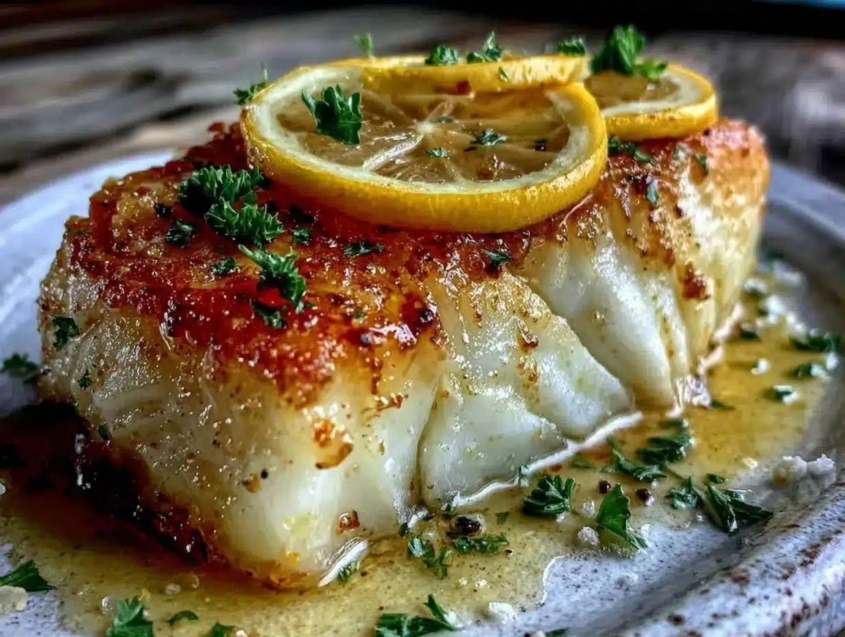 crispy lemon butter cod preparation steps