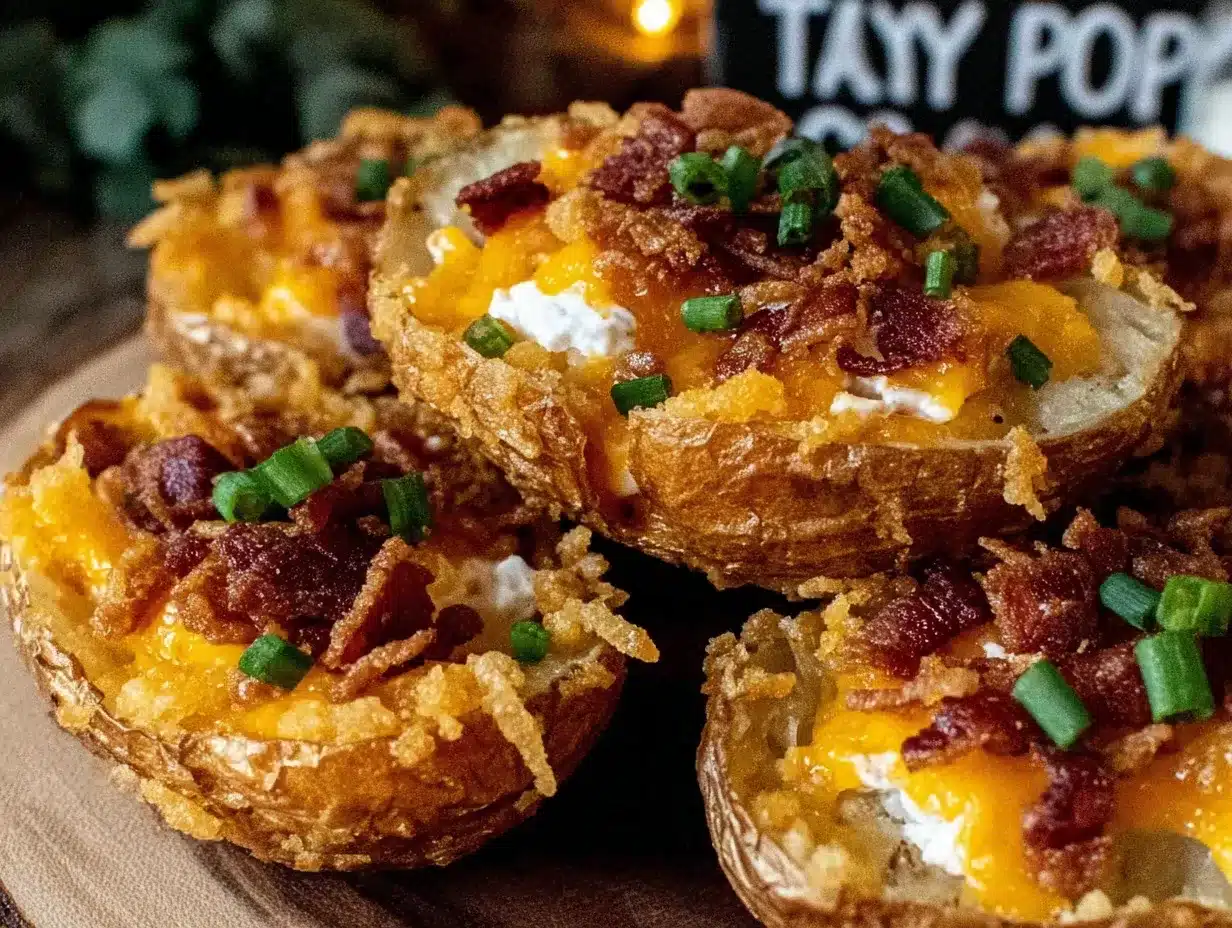 crispy loaded potato skins supreme preparation steps