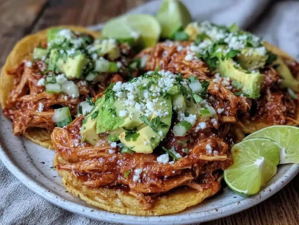 crockpot chicken tacos preparation steps