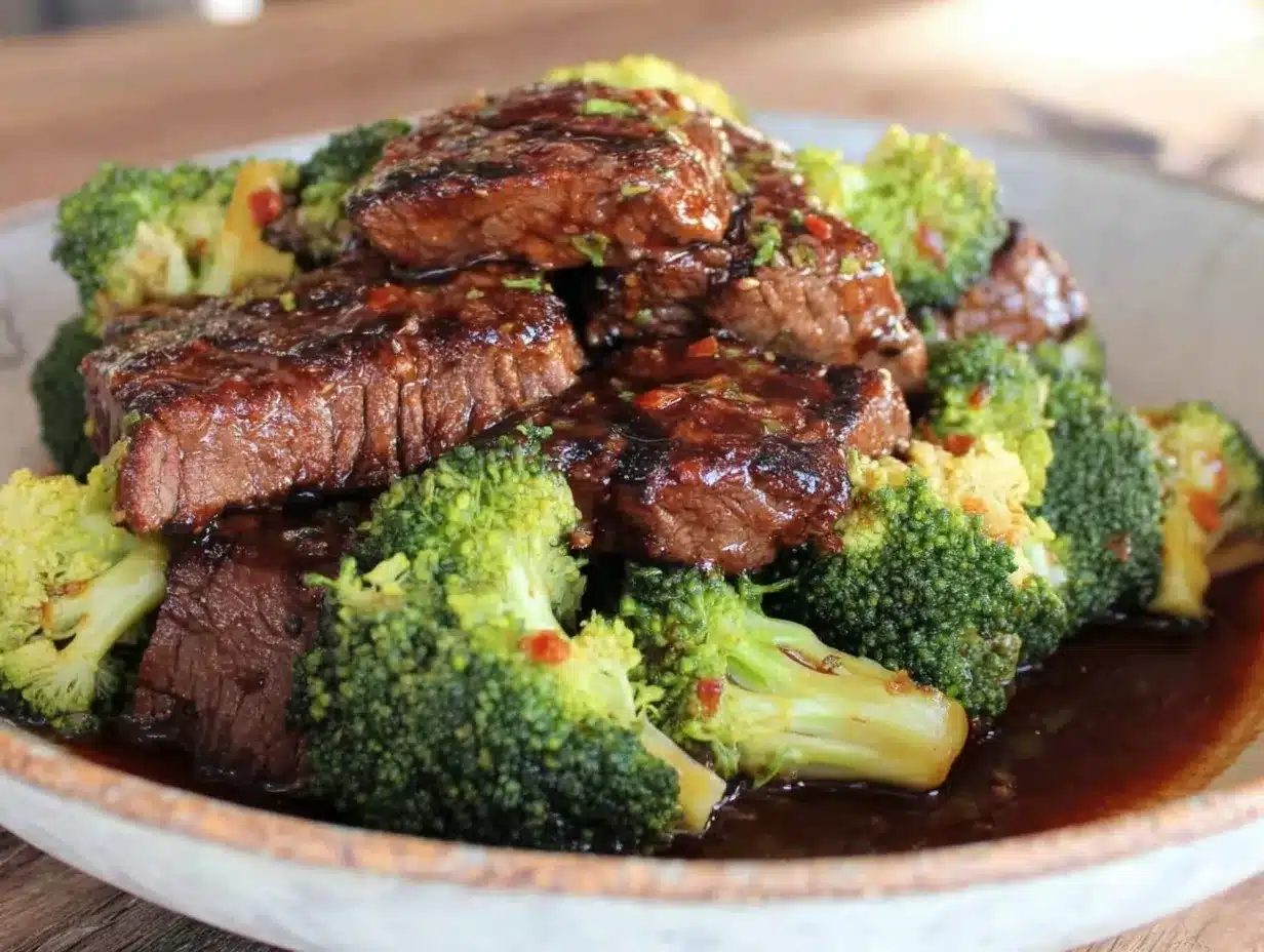 easy savory beef and broccoli stir-fry preparation steps