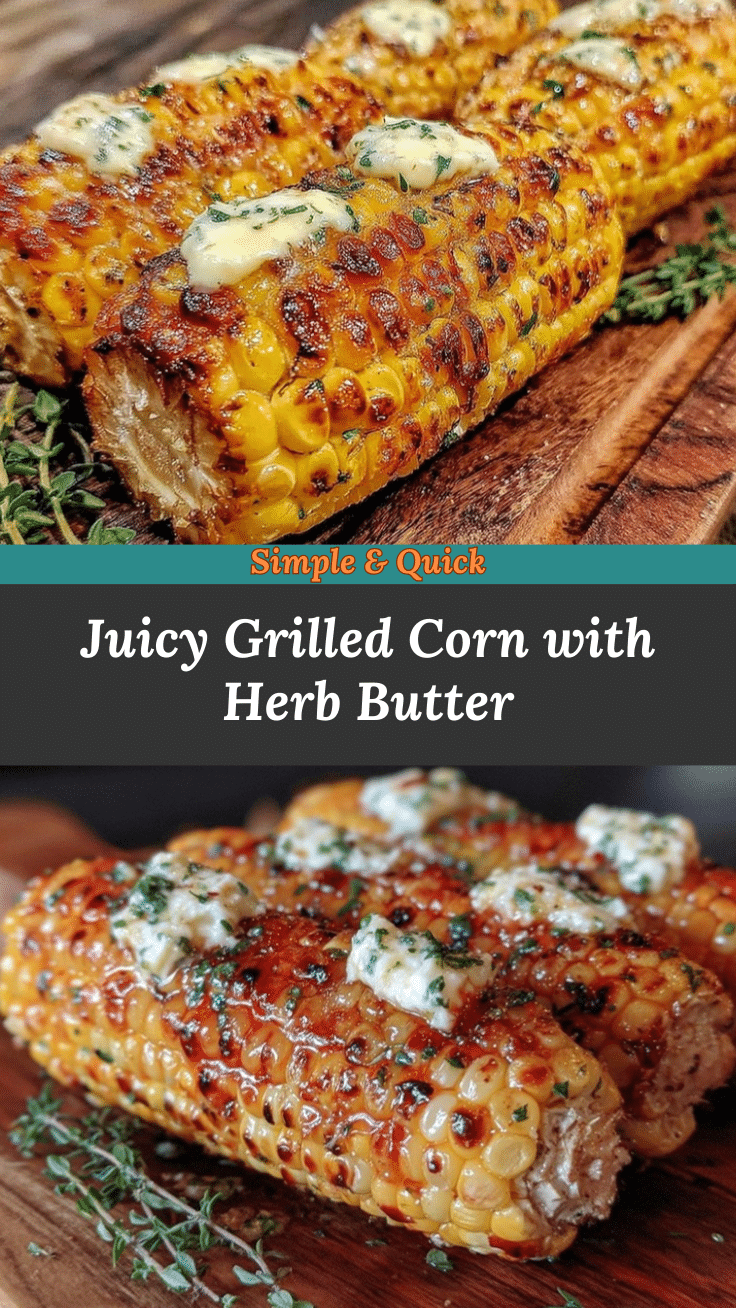 grilled corn on the cob with herb butter recipe