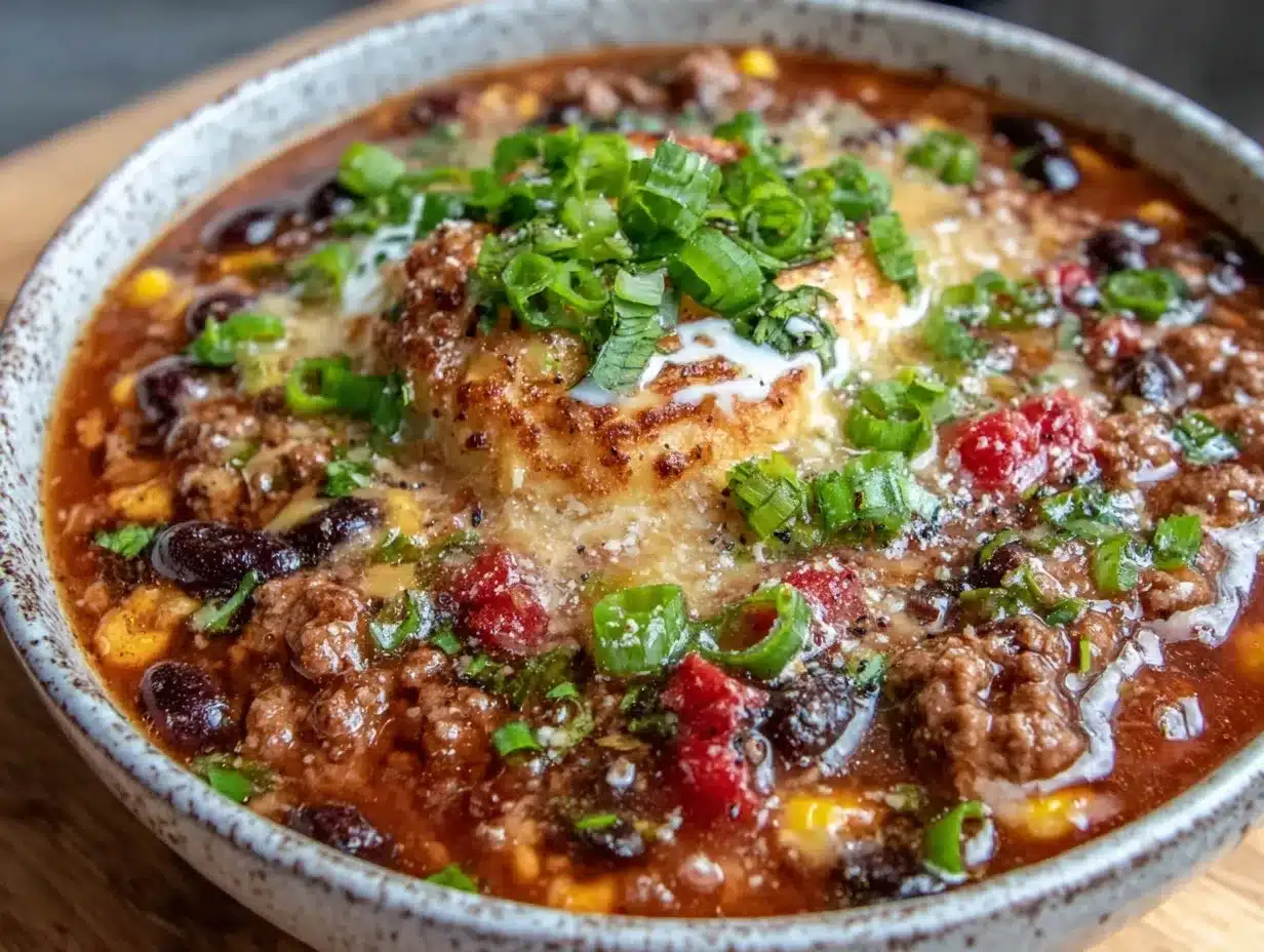 hearty taco soup delight preparation steps