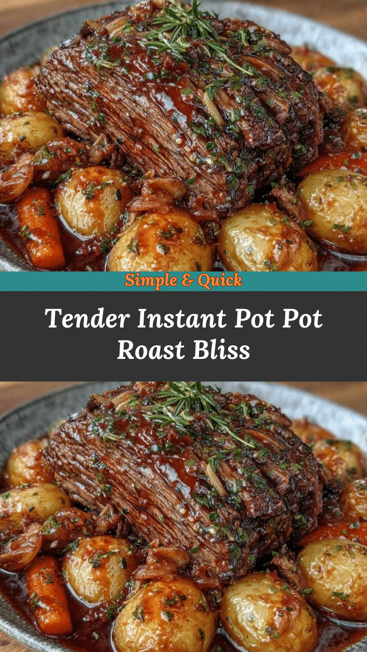 Instant Pot Pot Roast recipe