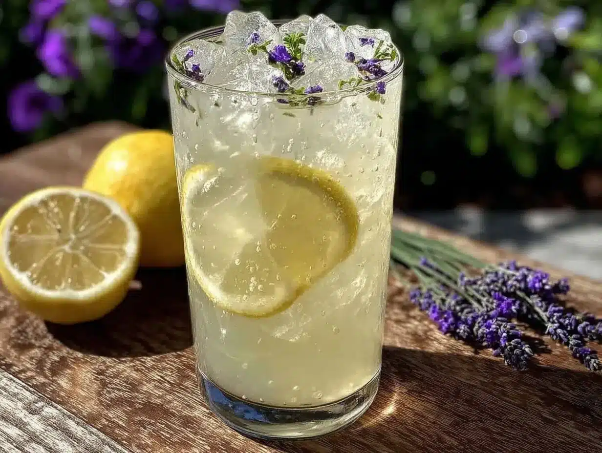 lavender lemonade recipe preparation steps