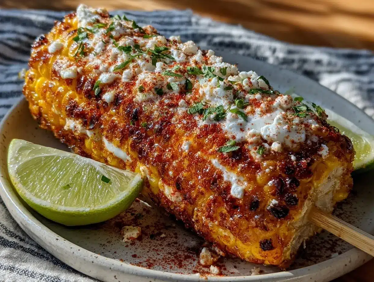 mexican street corn elote preparation steps