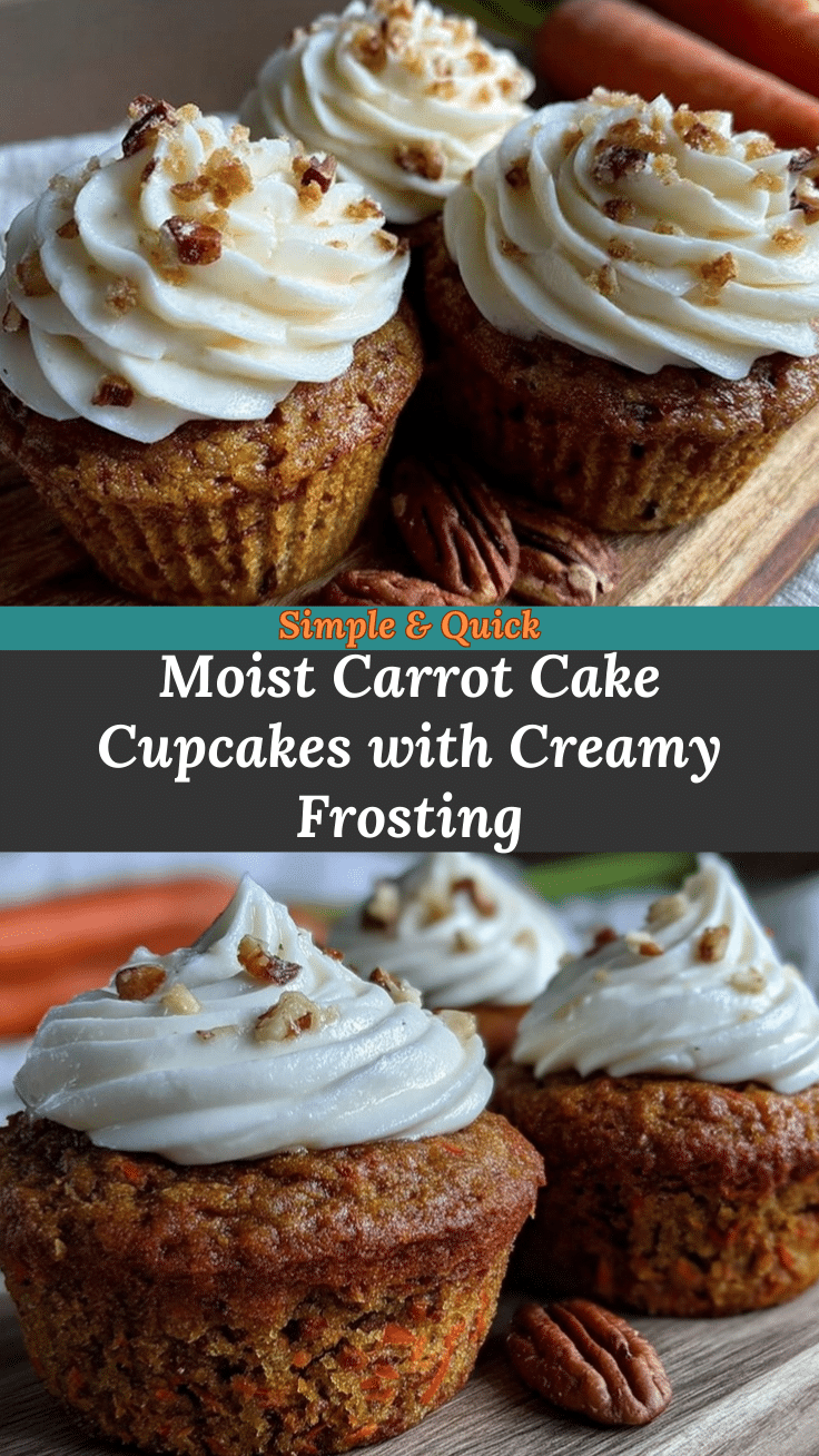 moist carrot cake cupcakes recipe