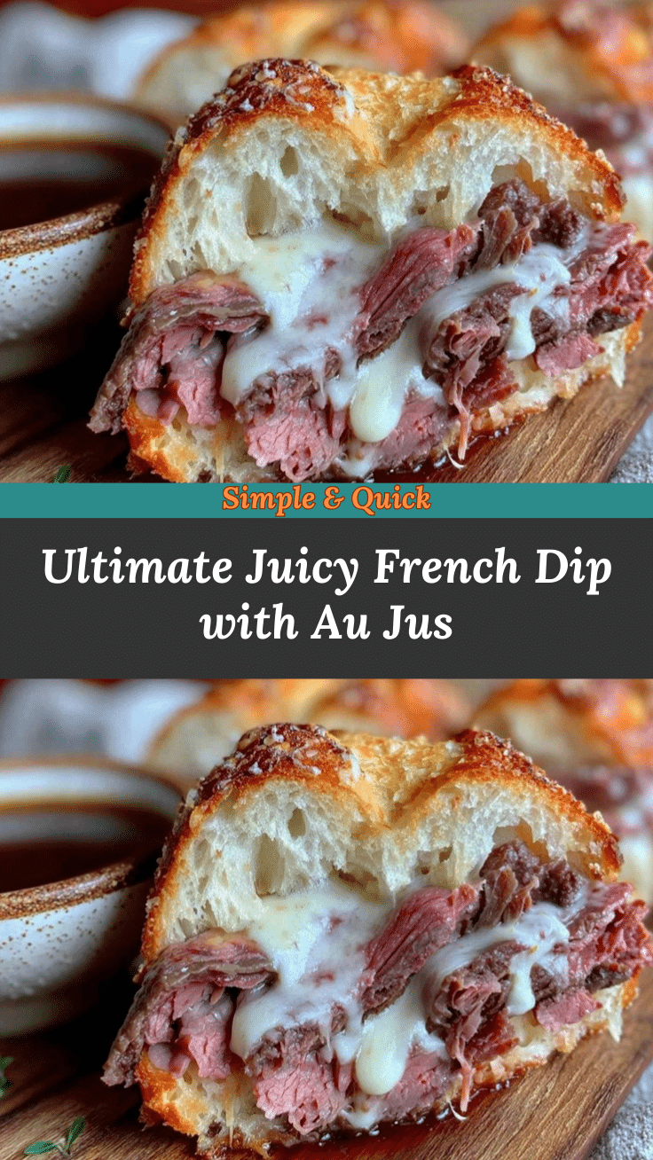 savory French dip recipe recipe