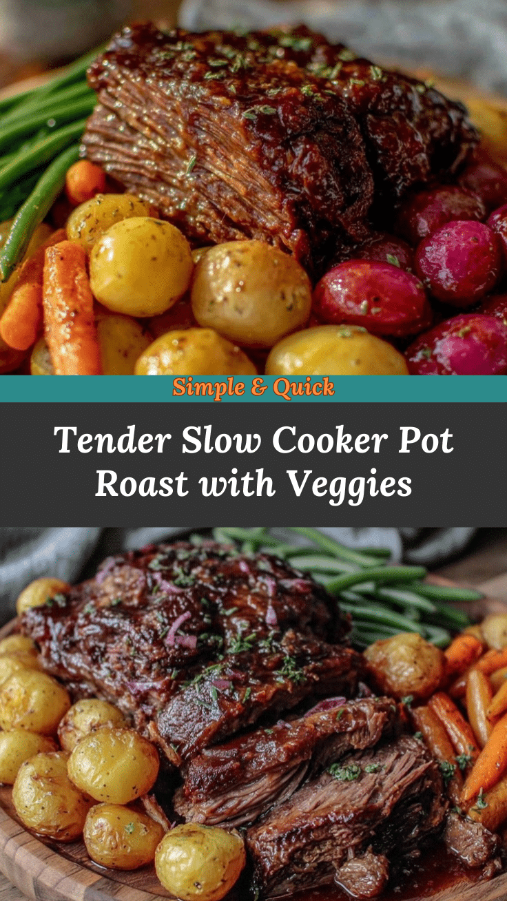 slow cooker pot roast recipe