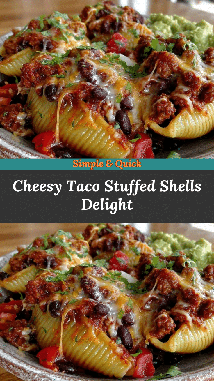 taco stuffed shells recipe