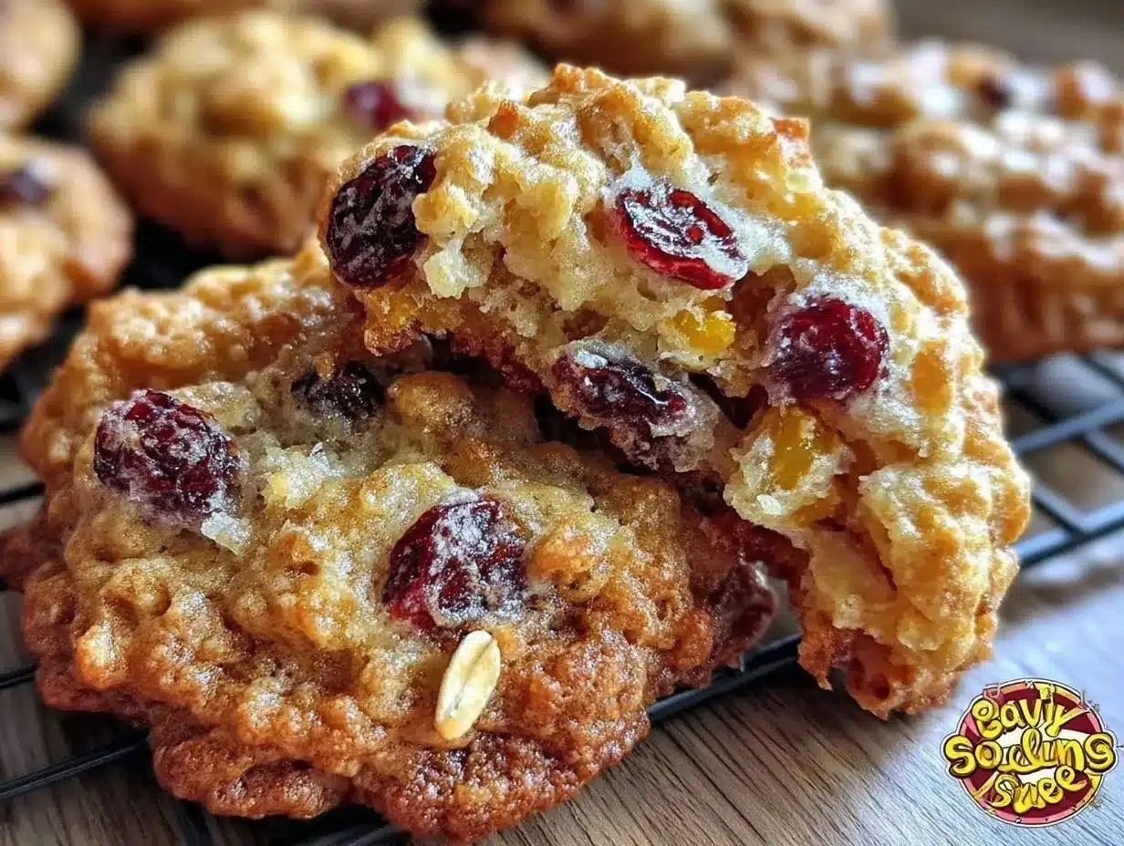 Chunky Chewy Levain Oatmeal Raisin Cookies preparation steps