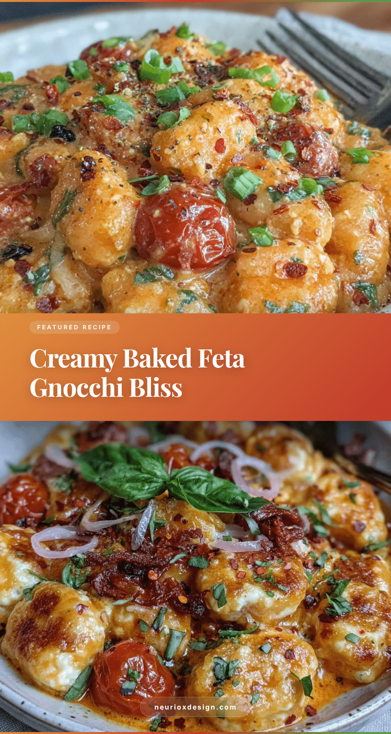 creamy baked feta gnocchi recipe