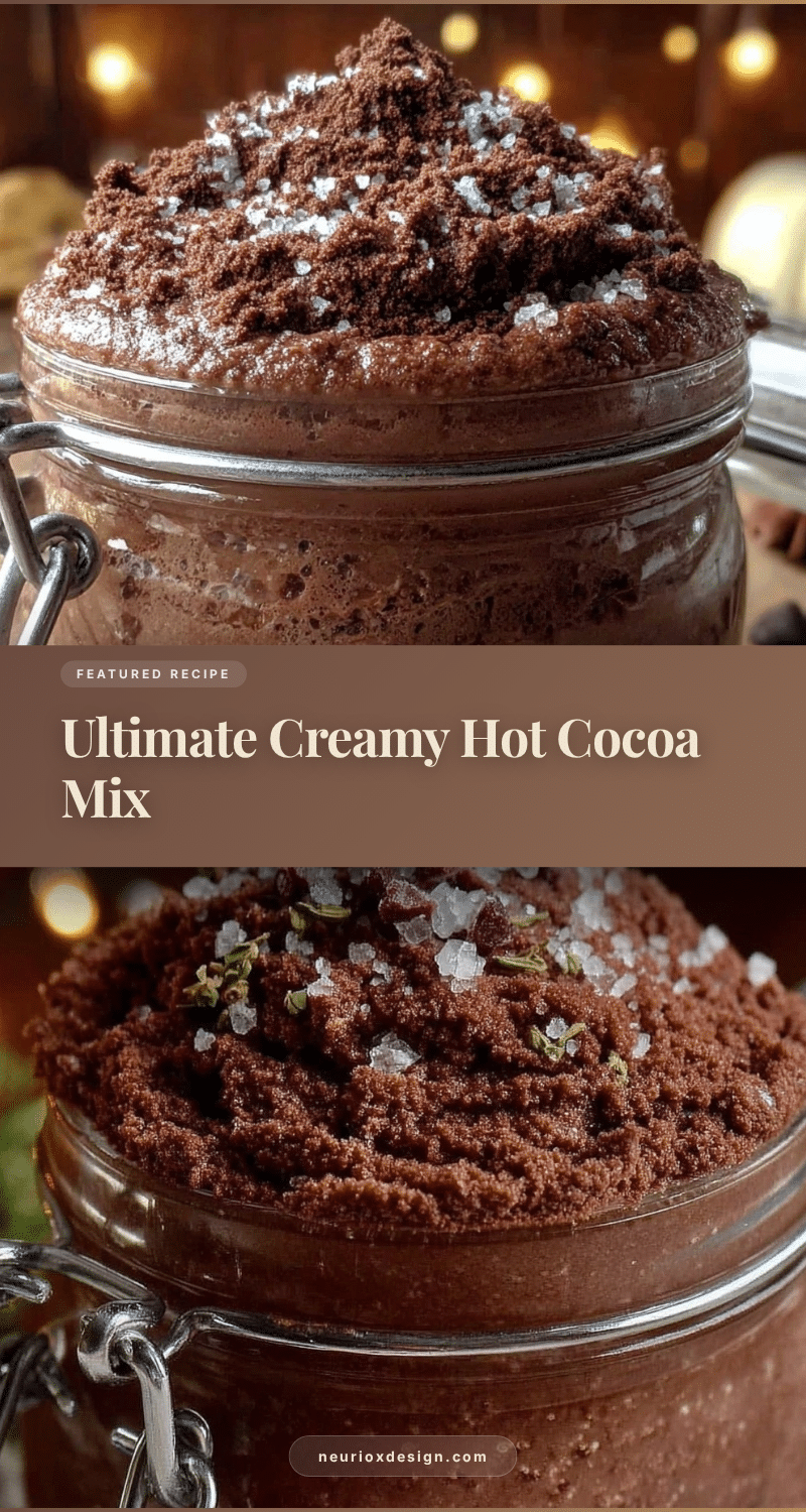creamy hot cocoa mix recipe recipe