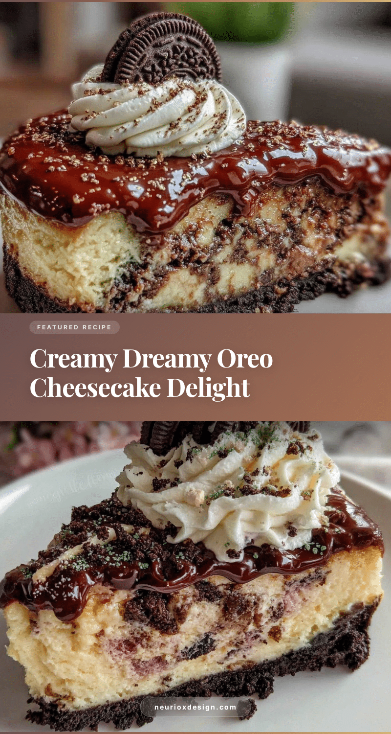 creamy Oreo cheesecake recipe