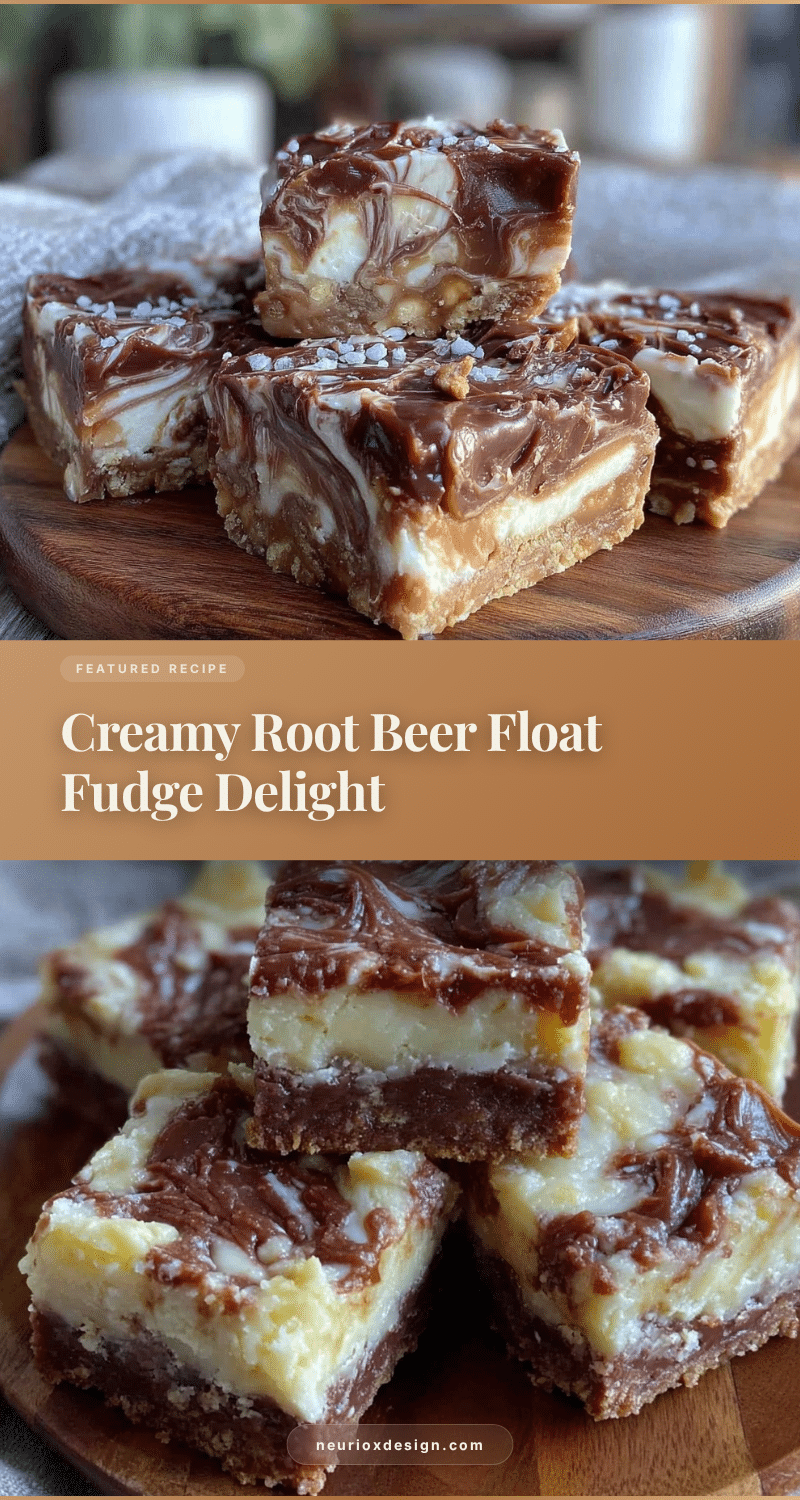 creamy root beer float fudge recipe