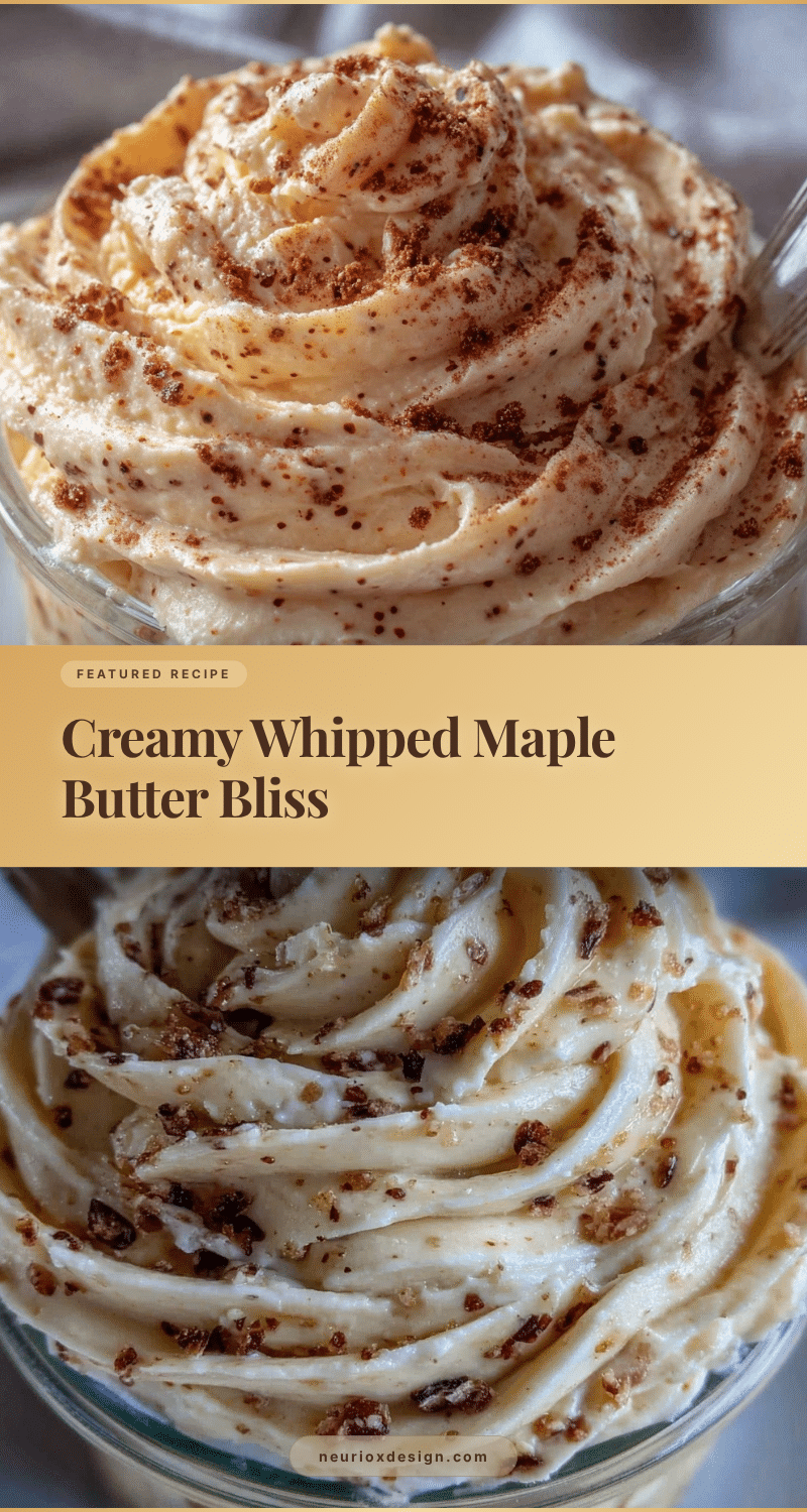 creamy whipped maple butter recipe