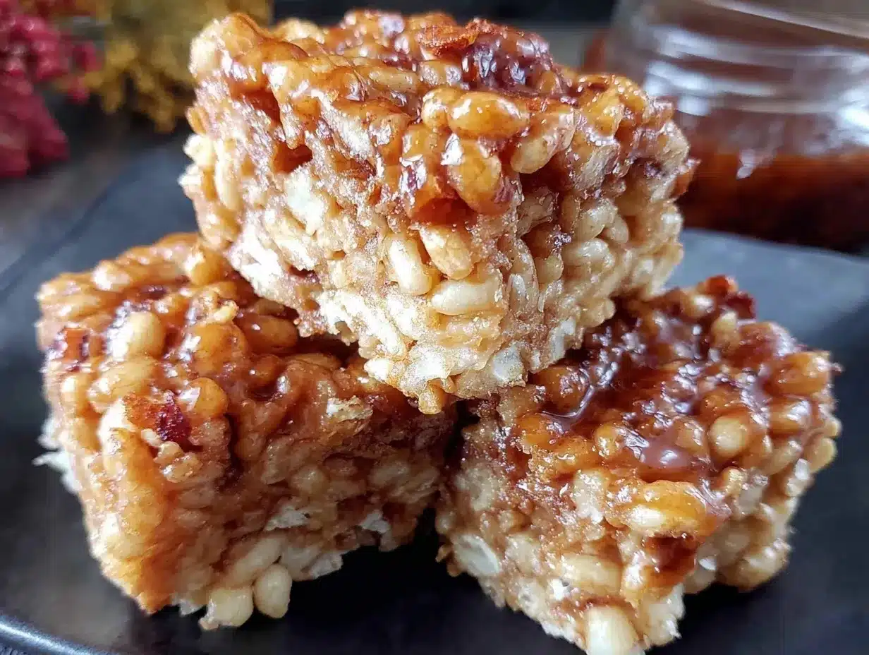 crispy apple cider krispie treats preparation steps
