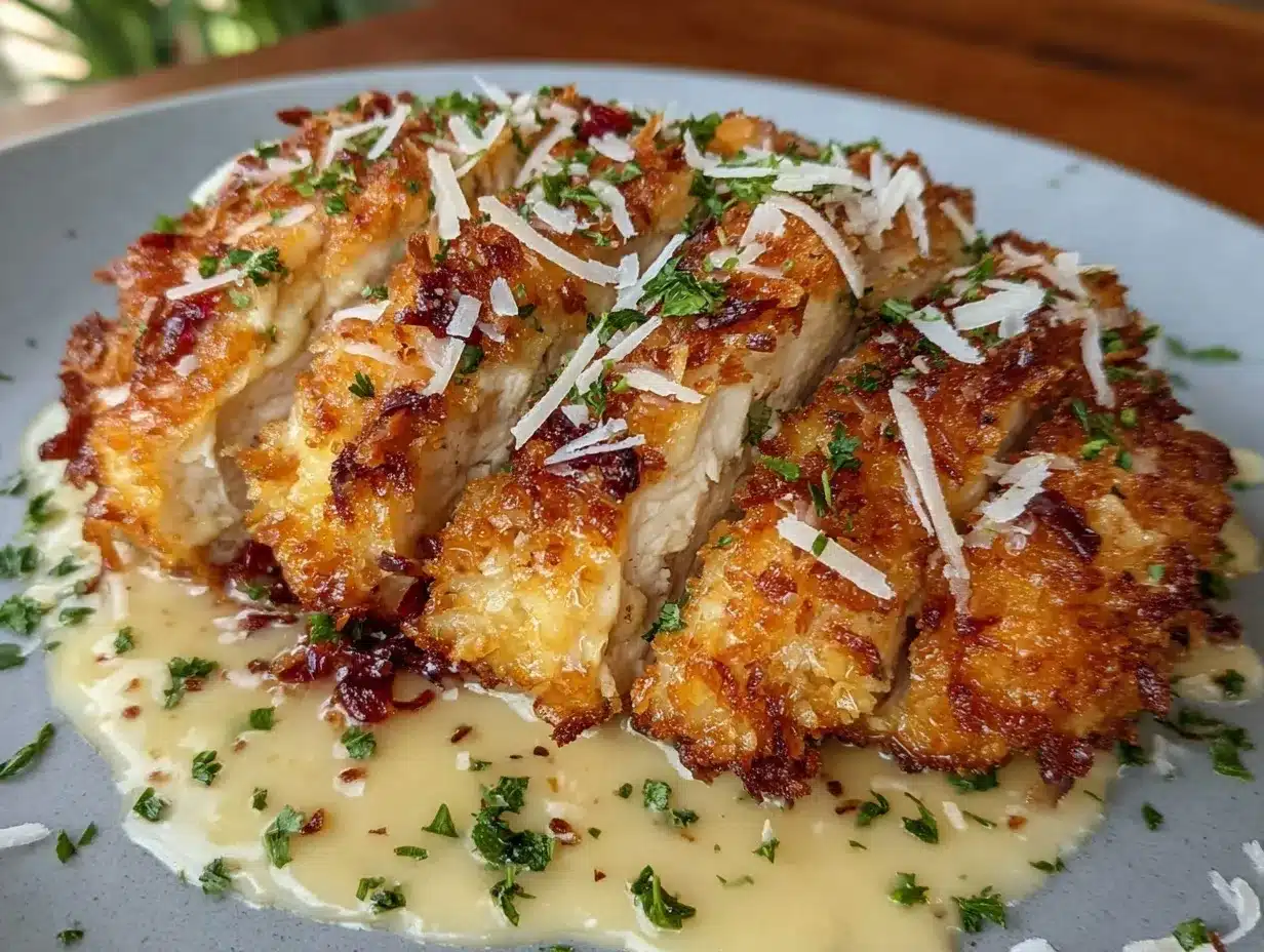 crispy parmesan chicken preparation steps
