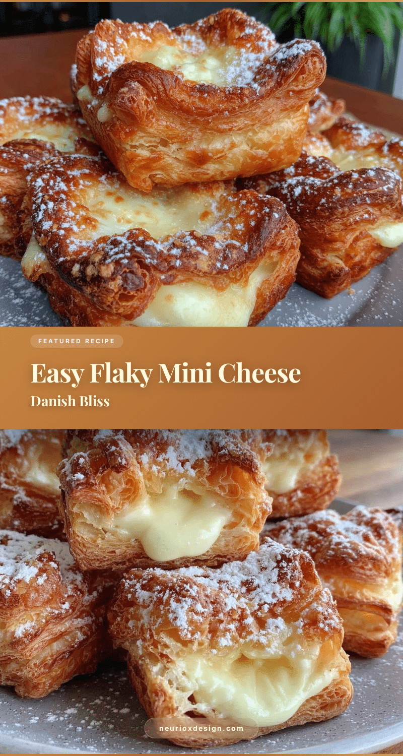 easy flaky mini cheese danish recipe