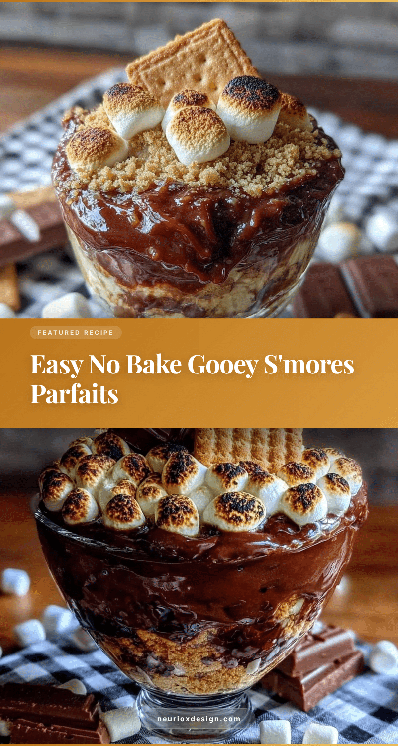 easy no bake smores parfait recipe recipe