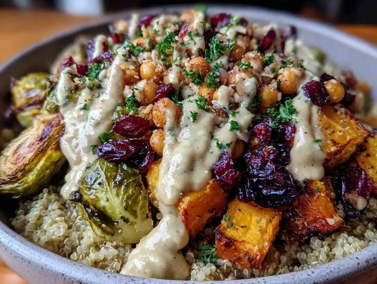 easy one pan harvest bowl preparation steps