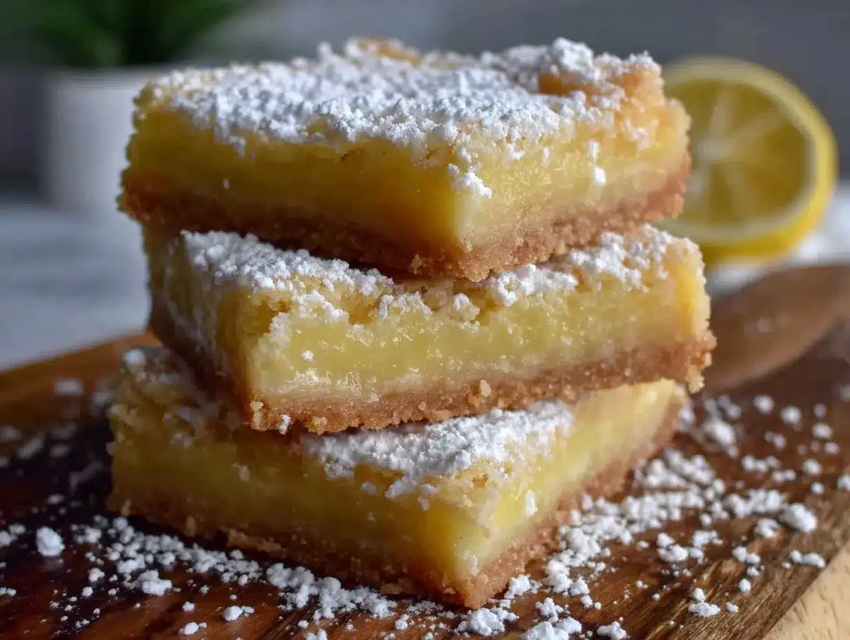 easy zesty lemon bars preparation steps