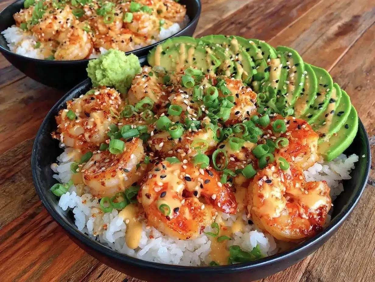 easy zesty shrimp rice bowls preparation steps