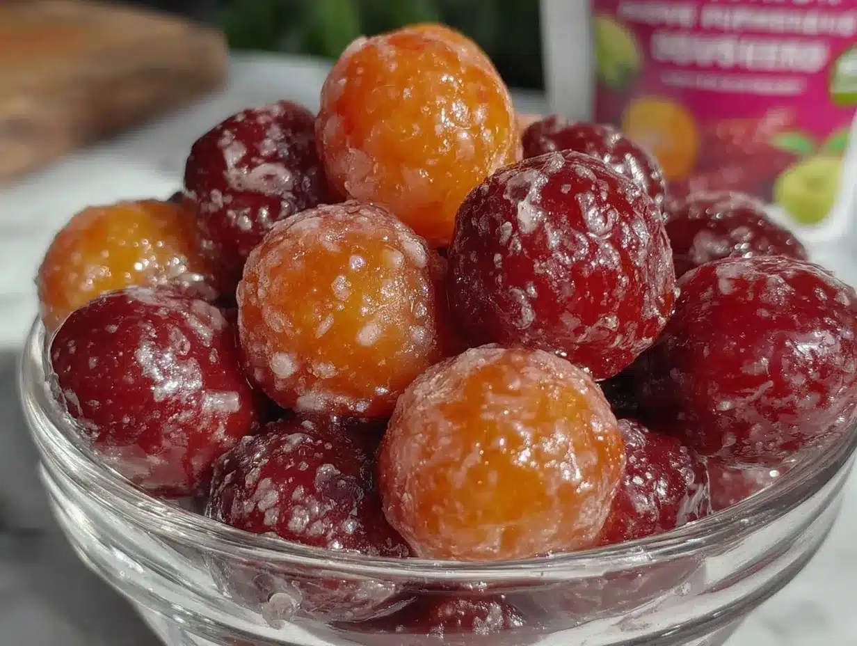 frozen applesauce snack preparation steps