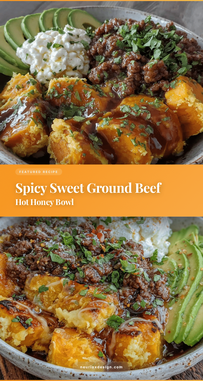 ground beef hot honey bowl recipe