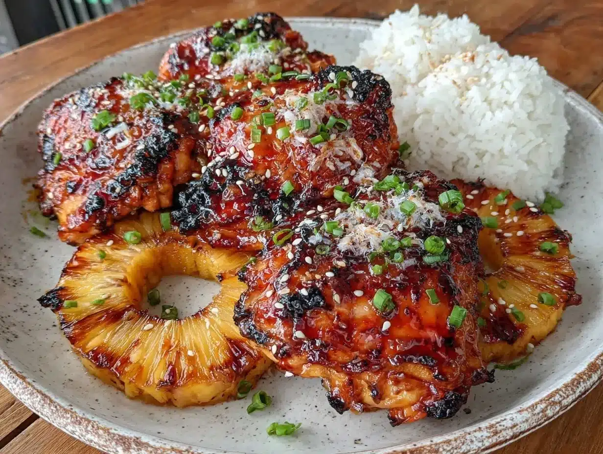 Hawaiian Hula Chicken preparation steps