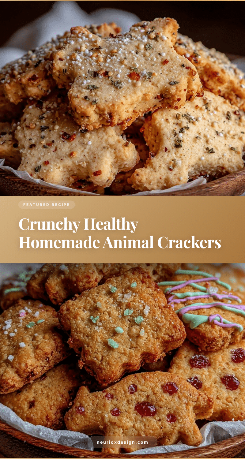 healthy animal crackers recipe