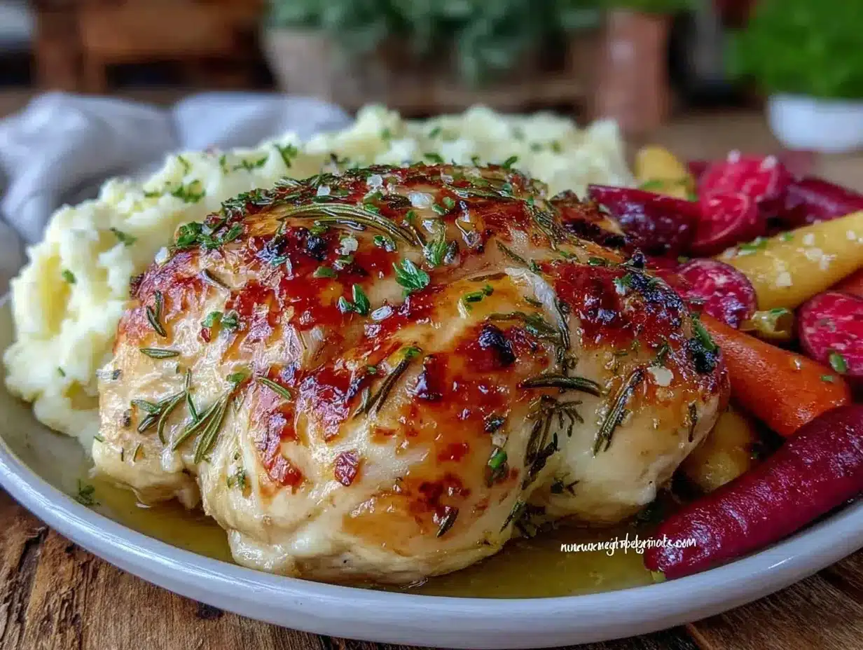 herb-roasted chicken dinner preparation steps