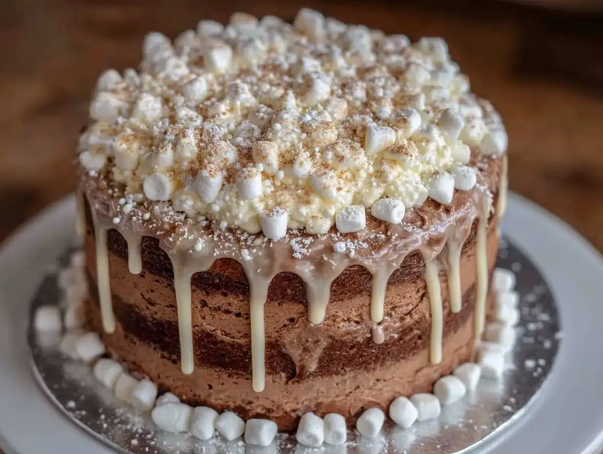 hot chocolate cake preparation steps