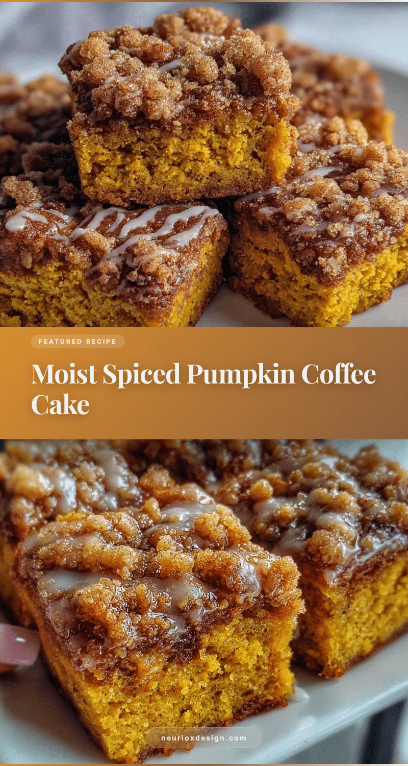moist pumpkin coffee cake recipe