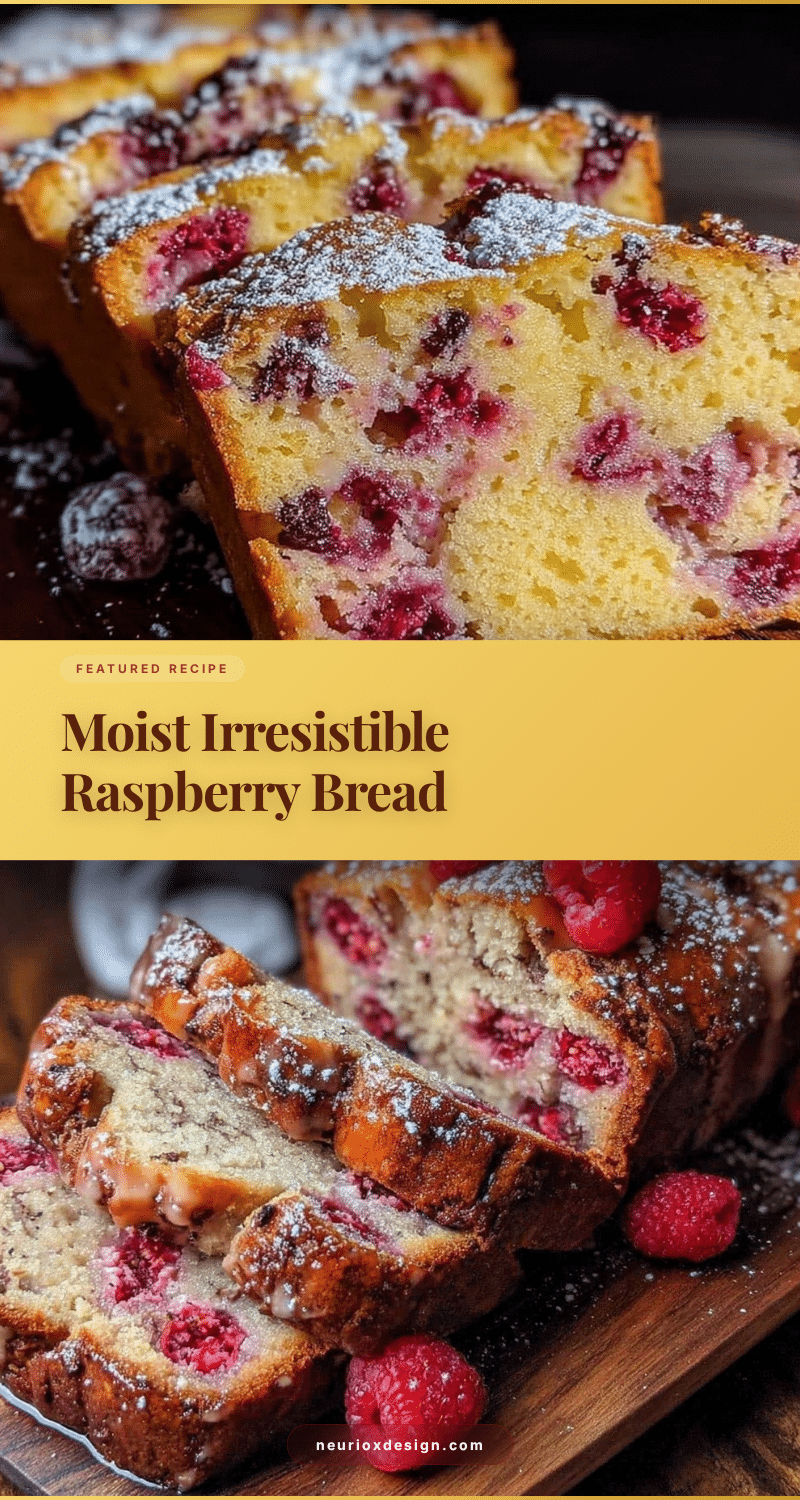 moist raspberry bread recipe