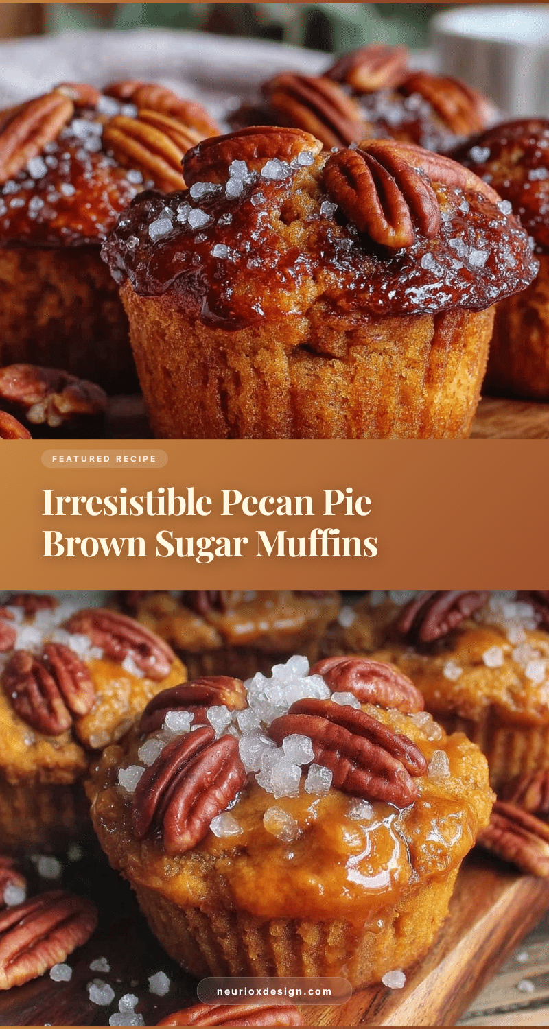 pecan pie brown sugar muffins recipe