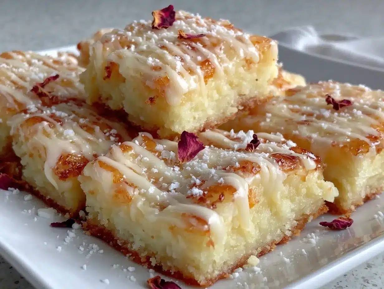 rose gold stained glass lemon bars preparation steps