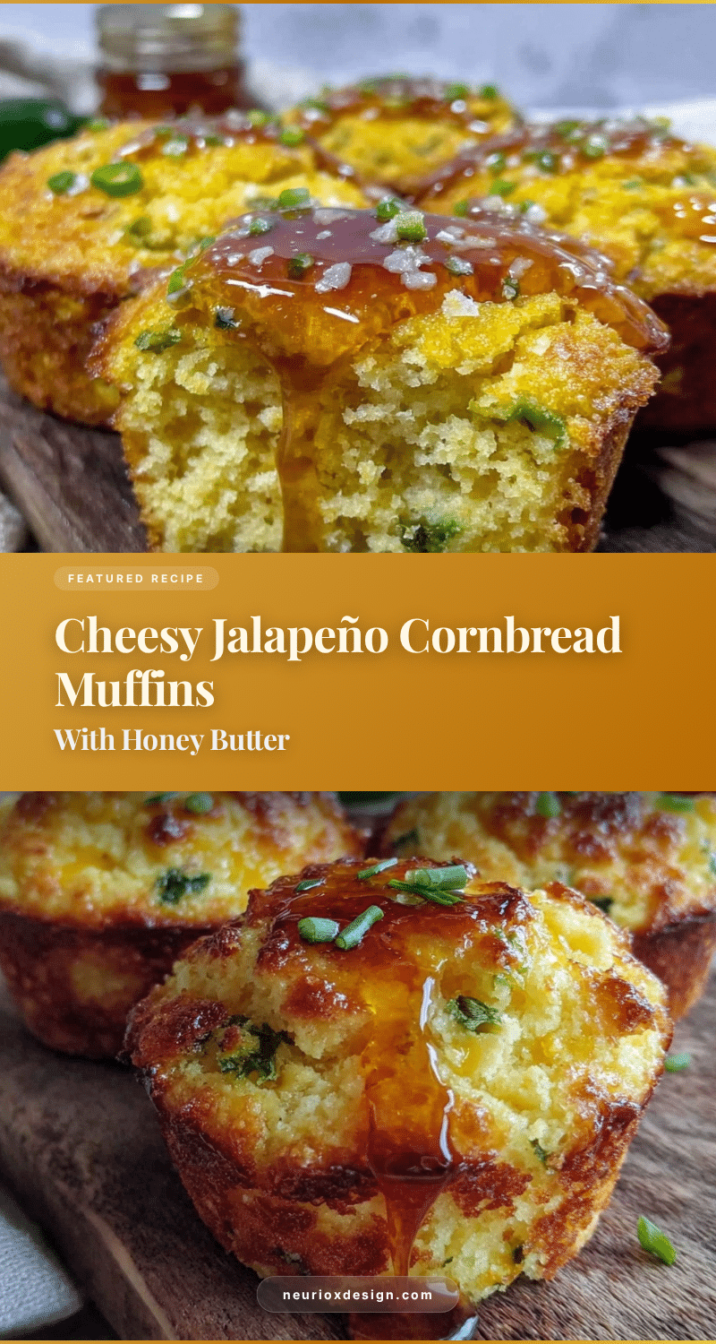 savory cheesy jalapeño cornbread muffins recipe