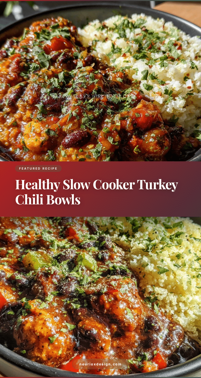 slow cooker turkey chili recipe