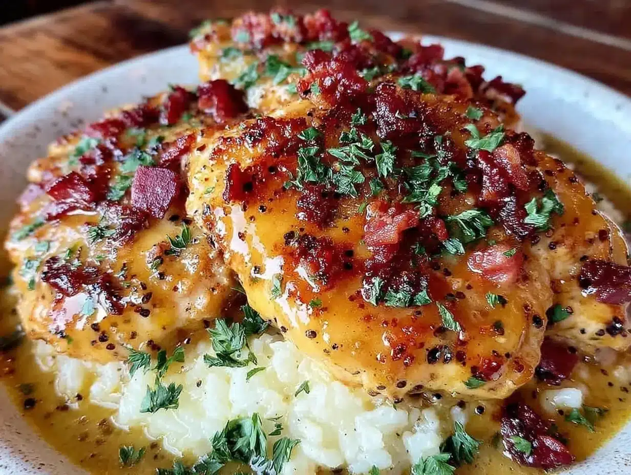 smothered chicken and rice recipe preparation steps