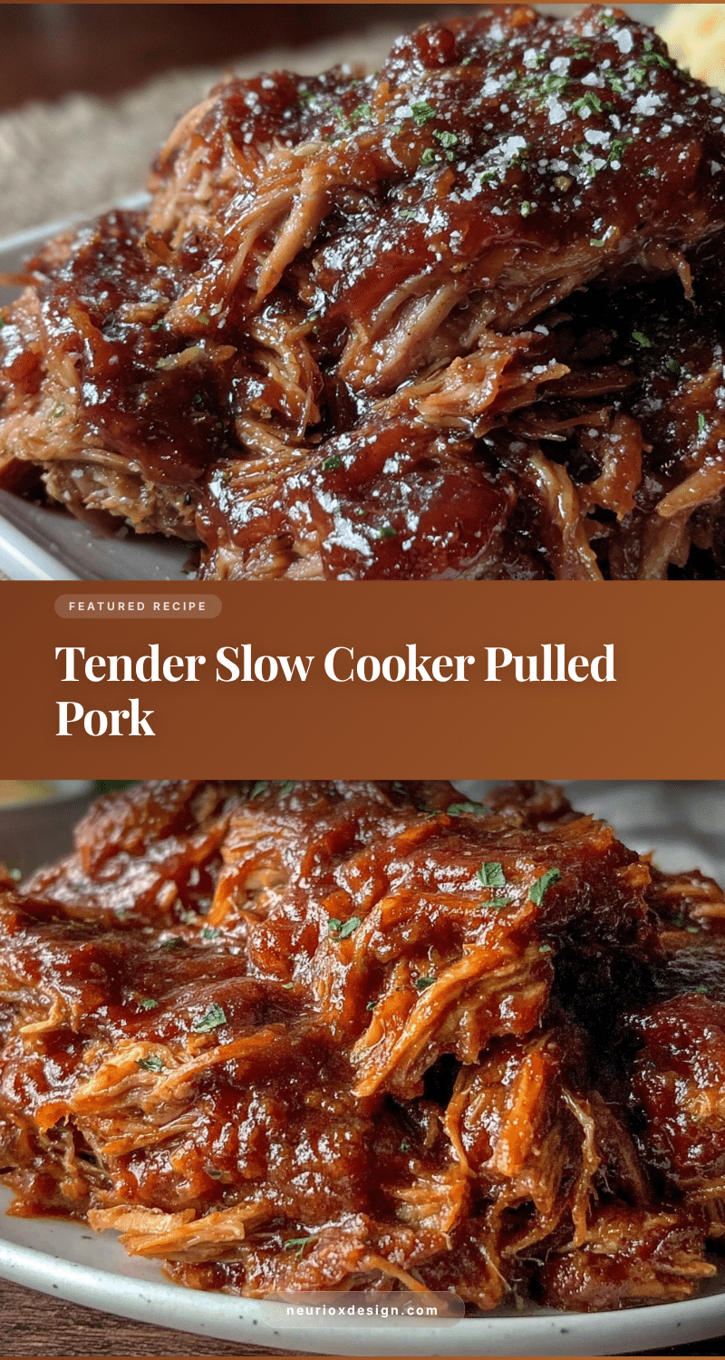 tender slow cooker pulled pork recipe recipe